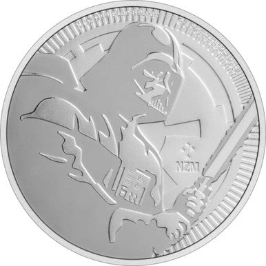 Niue 2020 $2 Star Wars Darth Vader 1oz Silver BU Coin
