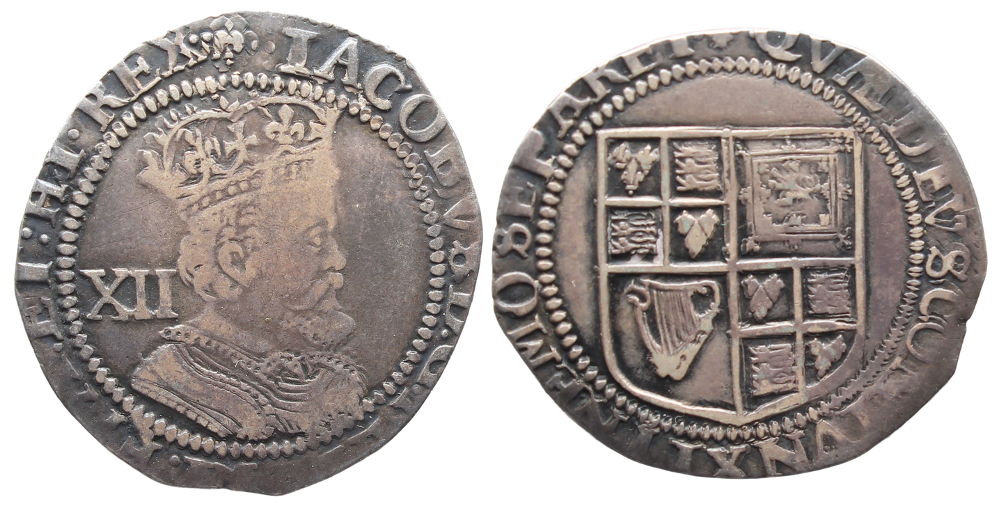 England James I 1603-1625 Shilling gFine