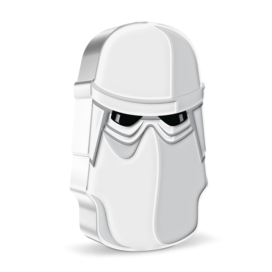 Niue 2021 $2 Faces of The Empire Imperial Snowtrooper 1oz Silver Coloured Proof Coin