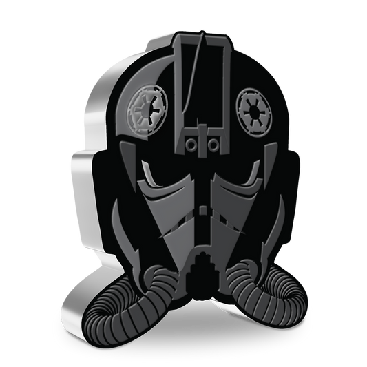 Niue 2021 $2 Faces of The Empire Imperial TIE Fighter Pilot 1oz Silver Coloured Proof Coin