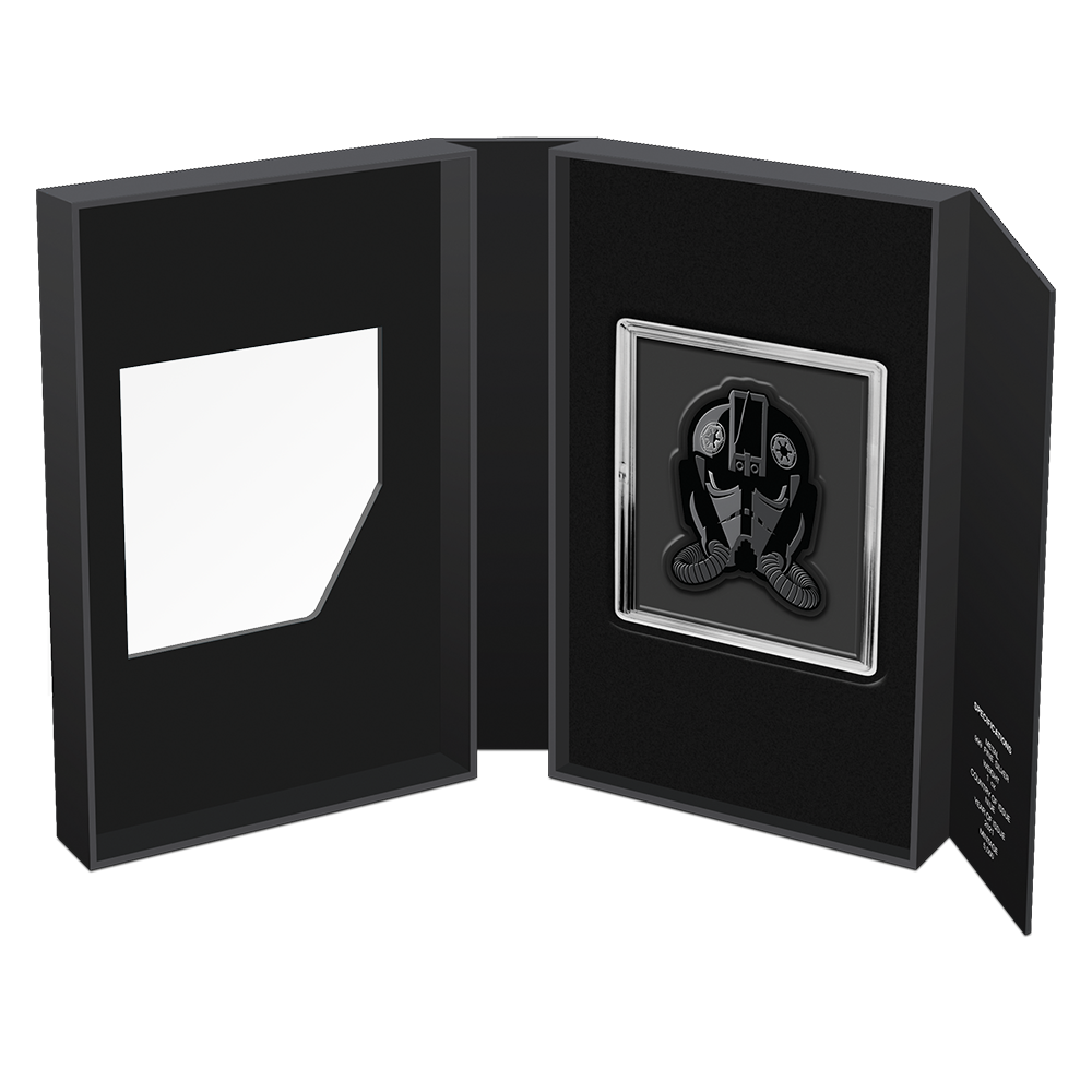 Niue 2021 $2 Faces of The Empire Imperial TIE Fighter Pilot 1oz Silver Coloured Proof Coin