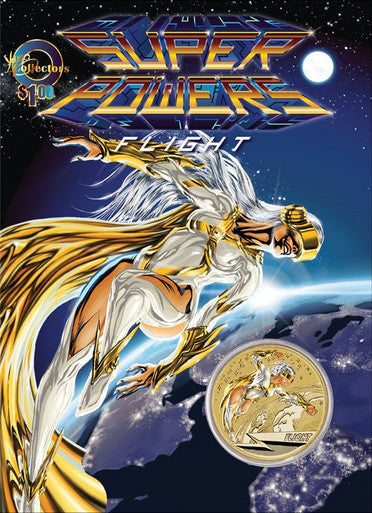 2014 $1 Young Collectors Super Powers Coloured Uncirculated 6 Coin Set