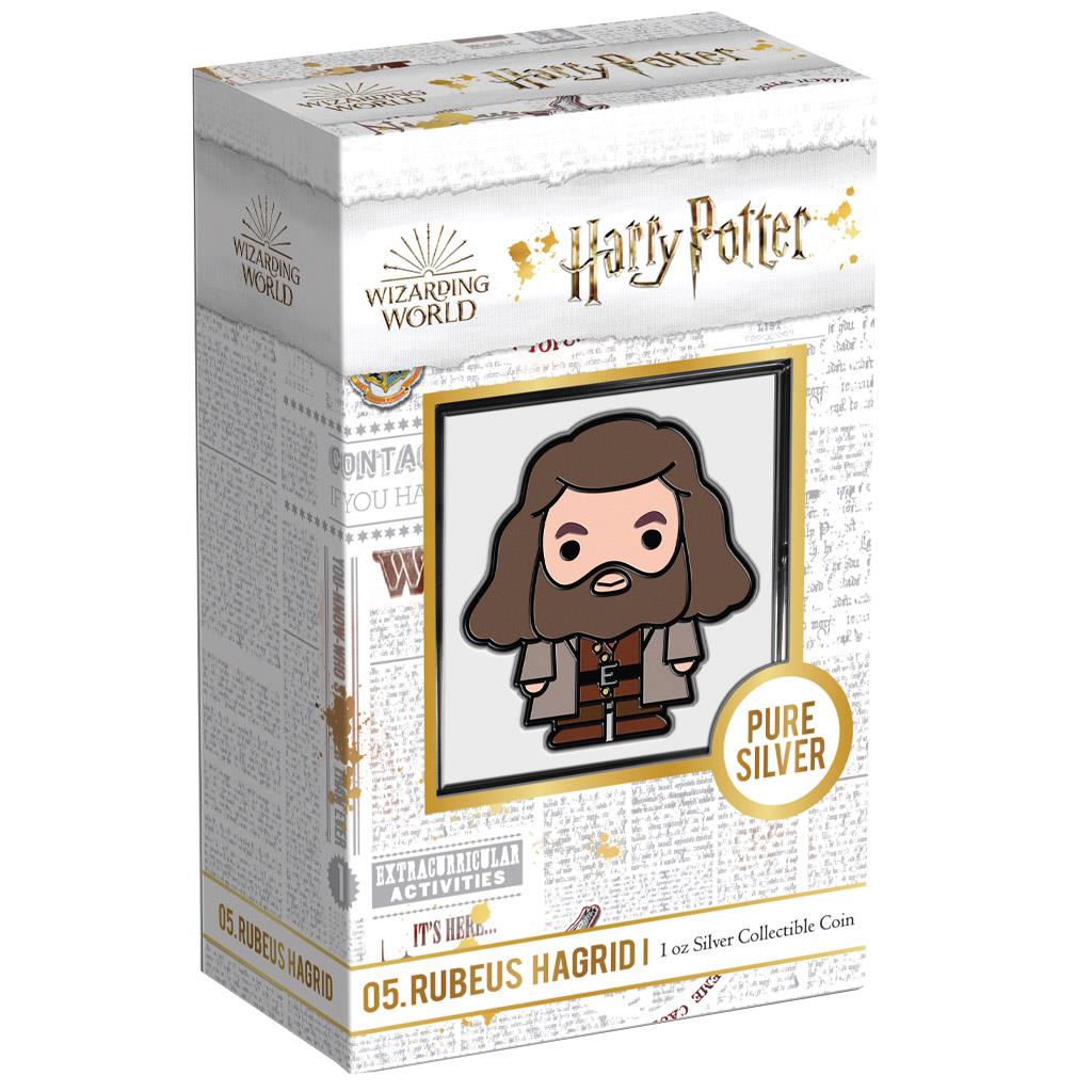 Niue 2020 $2 Chibi Harry Potter Rubeus Hagrid Shaped 1oz Silver Proof Coin