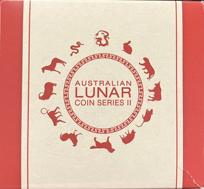 2019 50c Lunar Year of The Pig 1/2oz Silver Coloured Proof Coin