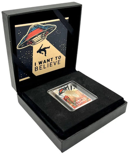 Cameroon 2023 2000Fr I Want To Believe 1oz Silver Uncirculated Coin