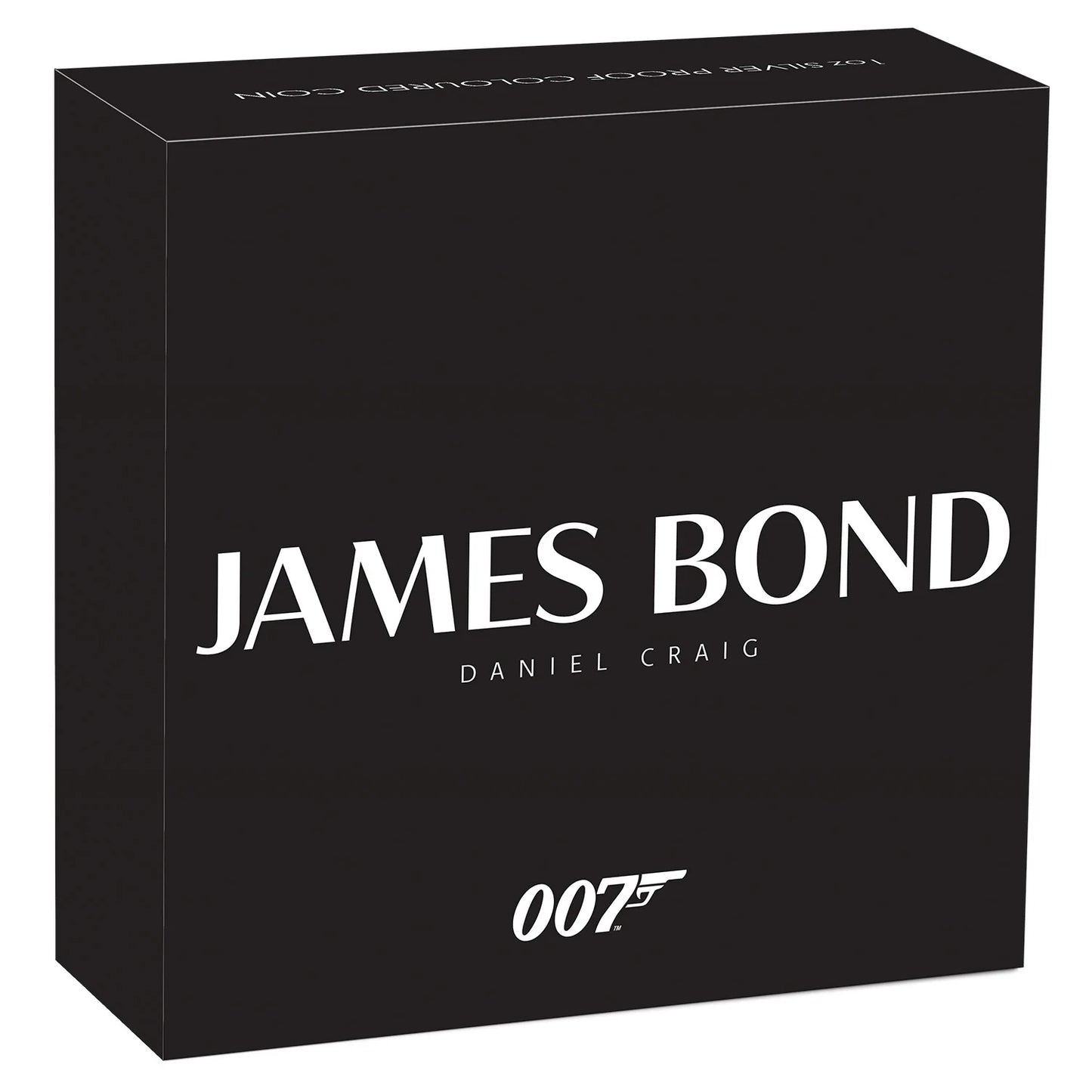 Tuvalu 2024 $1 James Bond 007 Daniel Craig 1oz Silver Proof Coloured Coin