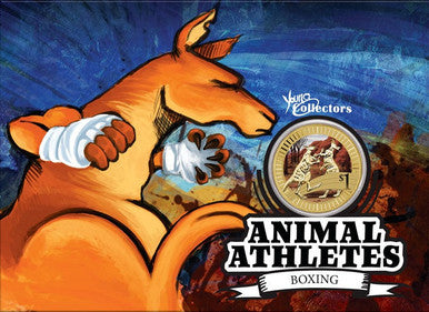 2012 $1 Young Collectors Animal Athletes Champions Coloured Uncirculated 6 Coin Set