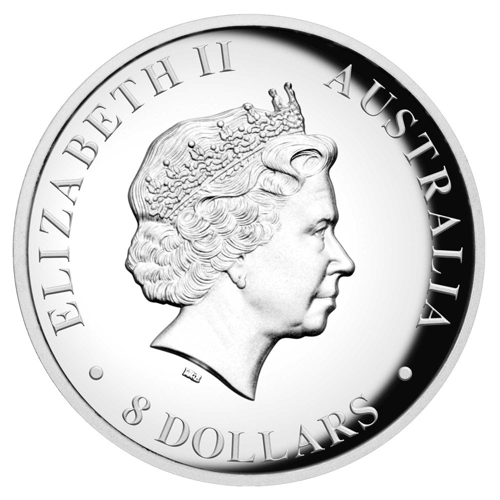 2013 $8 Australian Koala 5oz Silver High Relief Proof Coin