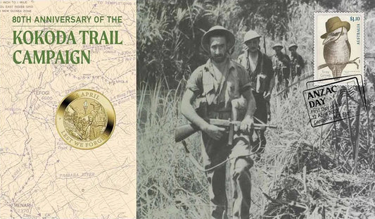 2022 $1 80th Anniversary of The Kokoda Trail Campaign PNC