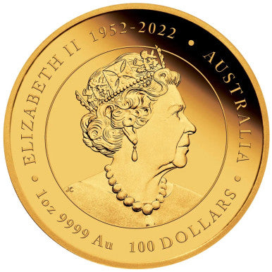 2024 $100 Lunar Year of The Dragon 1oz Gold Proof Coin