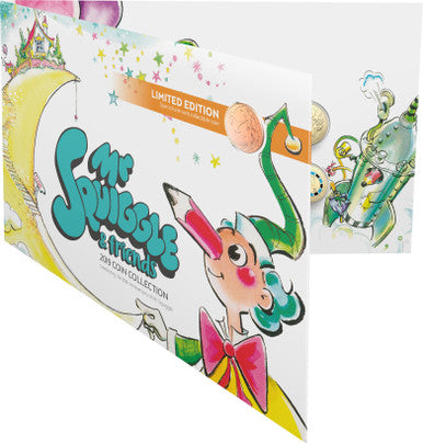 2019 Mr Squiggle & Friends Celebrating The 60th Anniversary Uncirculated 7 Coin Set
