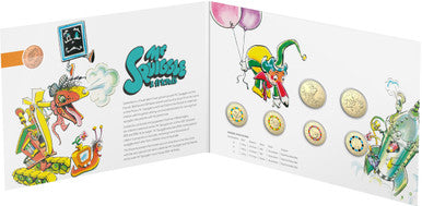 2019 Mr Squiggle & Friends Celebrating The 60th Anniversary Uncirculated 7 Coin Set