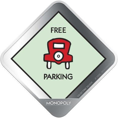 Niue 2013 $1 Monopoly 1/4oz Silver Coloured Proof 4 Coin Set