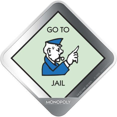 Niue 2013 $1 Monopoly 1/4oz Silver Coloured Proof 4 Coin Set