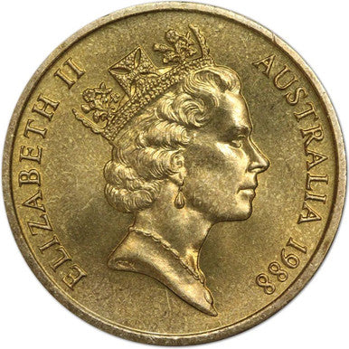 1988 $5 New Parliament House Uncirculated Coin