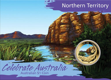 2009 $1 Celebrate Australia Coloured Uncirculated 8 Coin Set