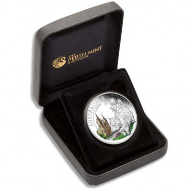 2010 $1 Celebrate Australia South Australia 1oz Silver Coloured Proof Coin