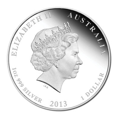 2013 $1 In Celebration of The Birth of HRH Prince George 1oz Silver Proof Coin