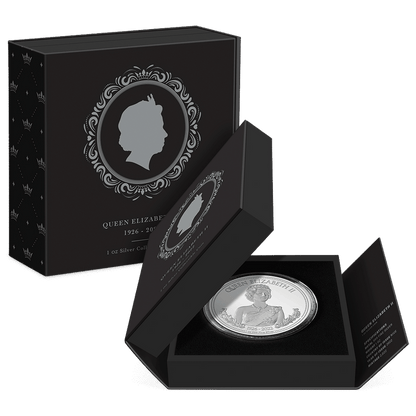 Niue 2022 $2 Queen Elizabeth II 1oz Silver Proof Coin