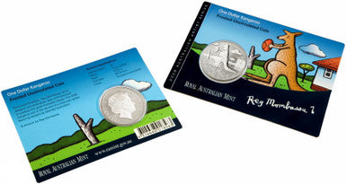 2008 $1 Australian Artist Kangaroo Uncirculated Coin