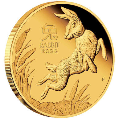 2023 Australian Lunar Series III  $15 1/10oz Gold Proof Coin