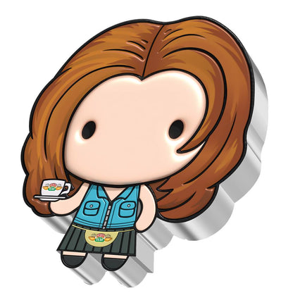 Niue 2022 $2 Chibi FRIENDS Rachel Green Shaped 1oz Silver Proof Coin