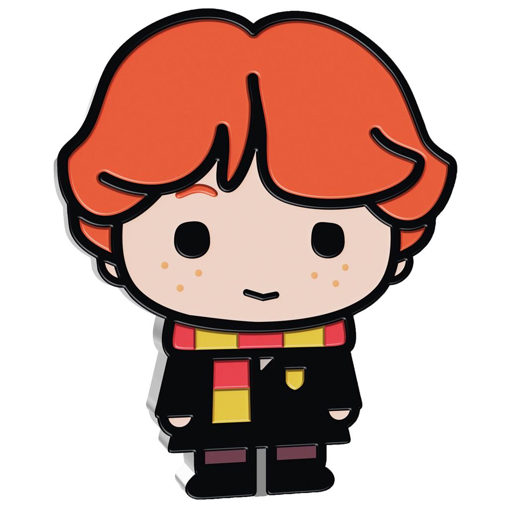 Niue 2020 $2 Chibi Harry Potter Ron Weasley Shaped 1oz Silver Proof Coin
