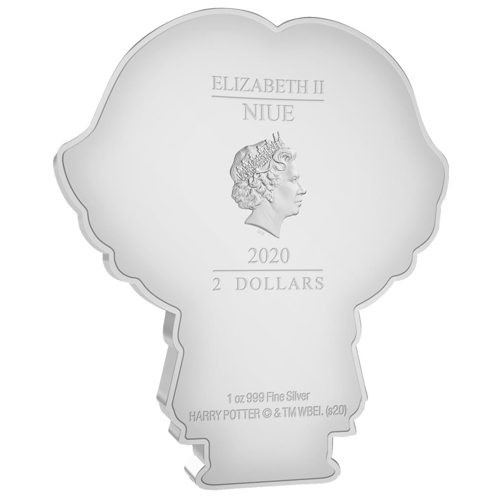 Niue 2020 $2 Chibi Harry Potter Ron Weasley Shaped 1oz Silver Proof Coin