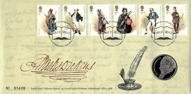 UK 2012 £2 Charles Dickens PNC