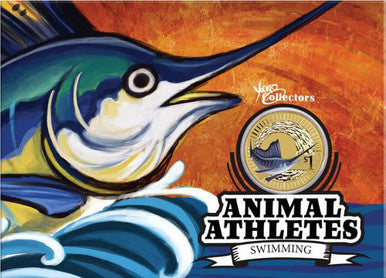 2012 $1 Young Collectors Animal Athletes Champions Coloured Uncirculated 6 Coin Set