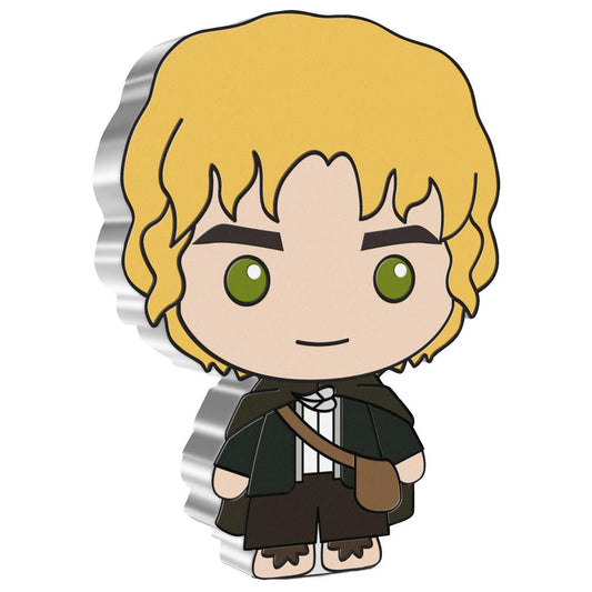Niue 2021 $2 Chibi Lord of The Rings Samwise Gamgee Shaped 1oz Silver Proof Coin