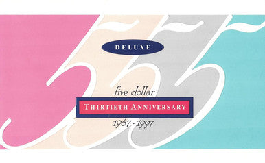 1997 $5 Deluxe 30th Anniversary 3 Note Set