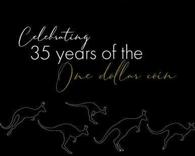 2019 $1 Celebrating 35 Years of The One Dollar AUS Uncirculated Set