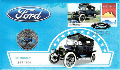 2017 50c Ford Classics 1913 Model T Limited Edition PNC