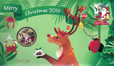 2019 $1 Merry Christmas Limited Edition PNC