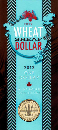 2012 $1 Wheat Sheaf Dollar 'M' Counterstamp Uncirculated Coin