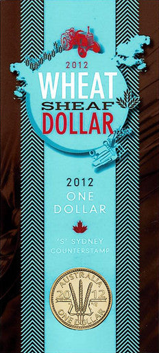 2012 $1 Wheat Sheaf Dollar 'S' Counterstamp Uncirculated Coin