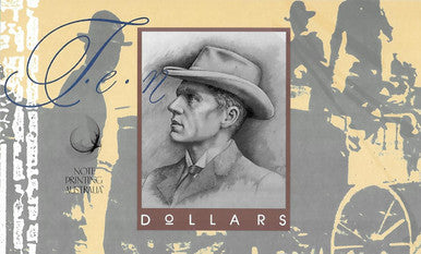 1993 $10 Ten Dollars Folder 2 Note Set