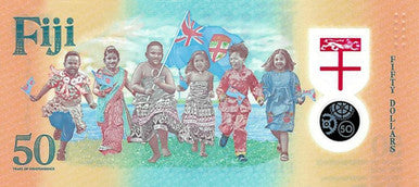 Fiji 2020 $50 50 Years of Independence Commemorative Banknote