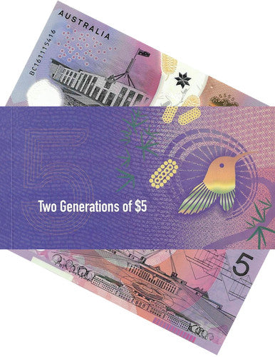 2016 $5 Two Generations of Banknotes Folder
