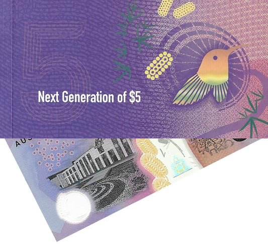2016 $5 Next Generation Banknote Folder