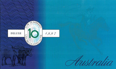 1997 $10 Deluxe Low Numbered Uncirculated Note