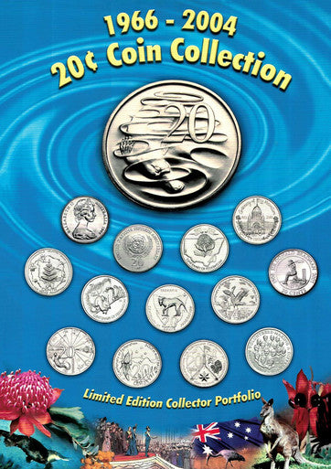 1966-2004 20c Coin Collection Limited Edition Uncirculated 13 Coin Portfolio