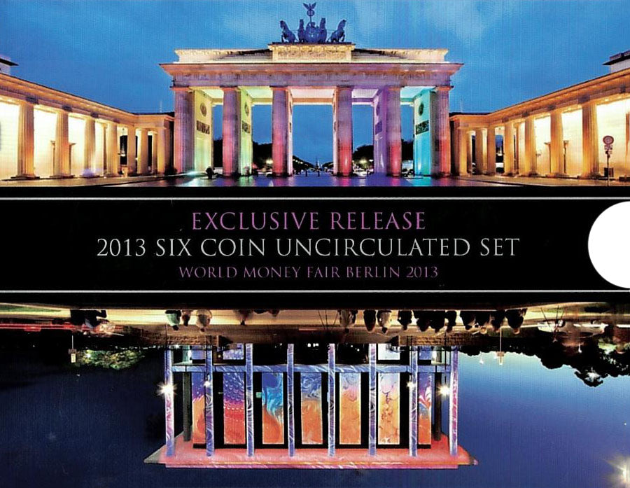 2013 World Money Fair Berlin Mint Set