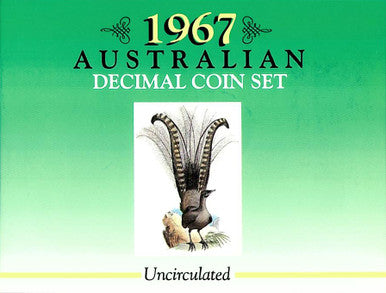 1967 Australian Decimal Uncirculated Coin Set