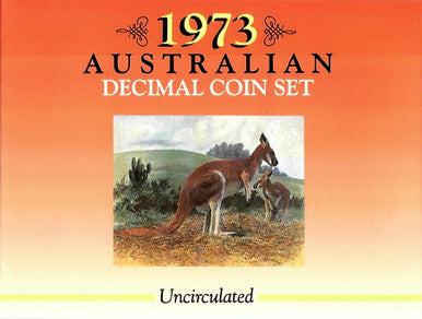1973 Australian Decimal Uncirculated Coin Set