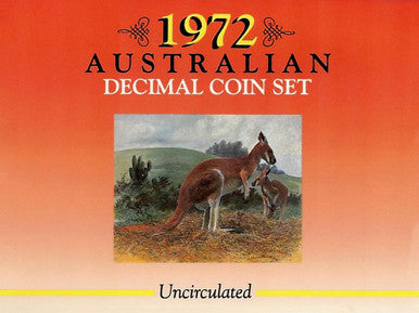 1972 Australian Decimal Uncirculated Coin Set