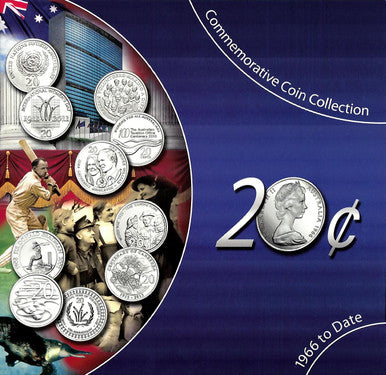 20c 1966 To Date (2013) Commemorative Uncirculated 10 Coin Collection