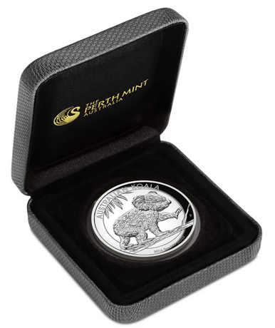 2016 $8 Australian Koala 5oz Silver High Relief Proof Coin