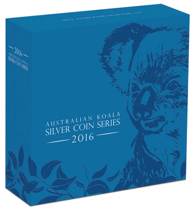 2016 $8 Australian Koala 5oz Silver High Relief Proof Coin